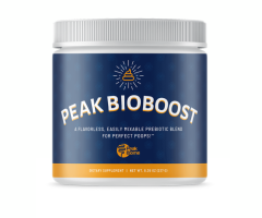 Peak BioBoost: Healthy, Regular Stools Start with a Healthy Gut!