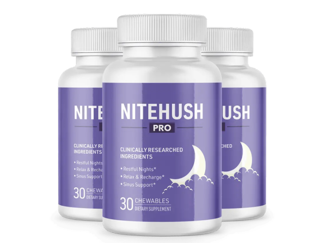NiteHush Pro: Achieve Better Sleep Naturally Without Snoring