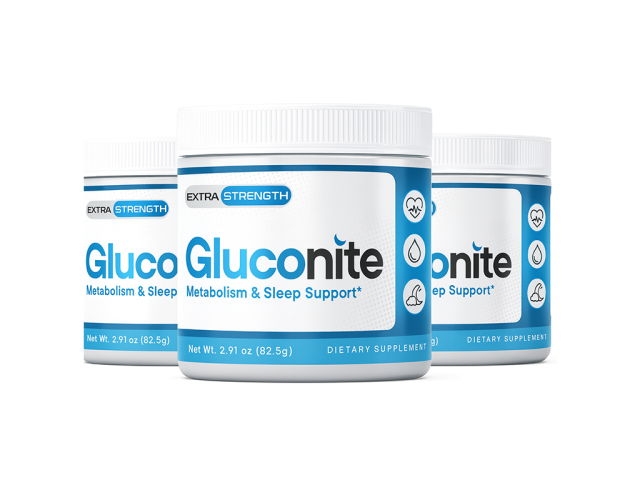 Gluconite: Supports Healthy Blood Sugar While Sleep Deeply!
