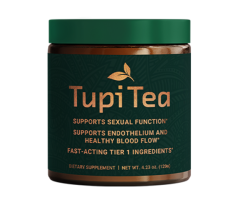 Tupi Tea:  Enhancing Sex Drive, Erection Hardness, Endurance, and Testosterone