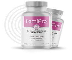 FemiPro: Bludder Control Support, Urinary Health, and Microbiome Balance