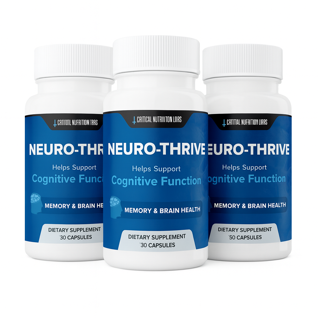 NeuroThrive: Boost Your Brain Power and Focus Today